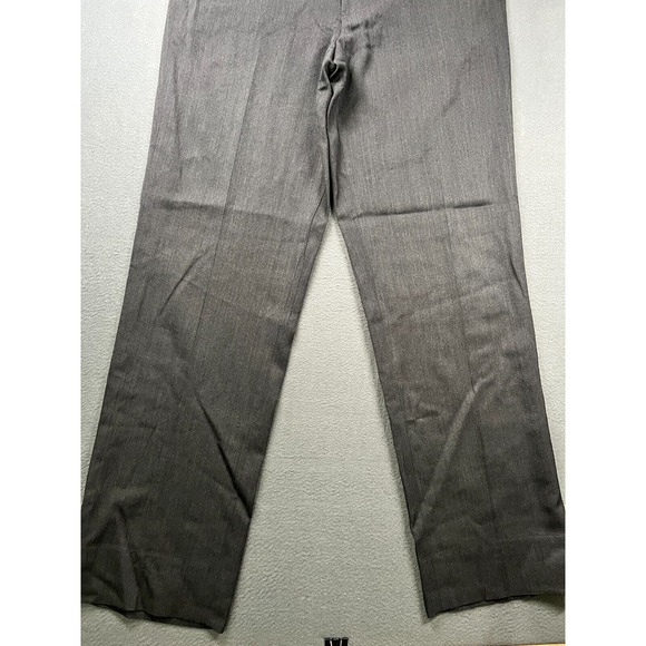 Brooks Brothers Pants Men 34x32 Black 100% Wool Madison‎ Dress Trousers - Picture 11 of 13